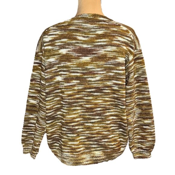 NWT Matta Merino Wool Sweater SZ M V-Neck Made In Peru Boho Cottage Cozy - Picture 3 of 12